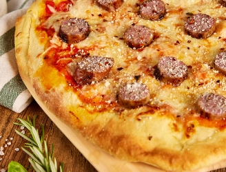 italian sausage pizza